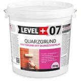 Level + Quarzgrund Grundierung Putzhaftgrund 20 kg weiß