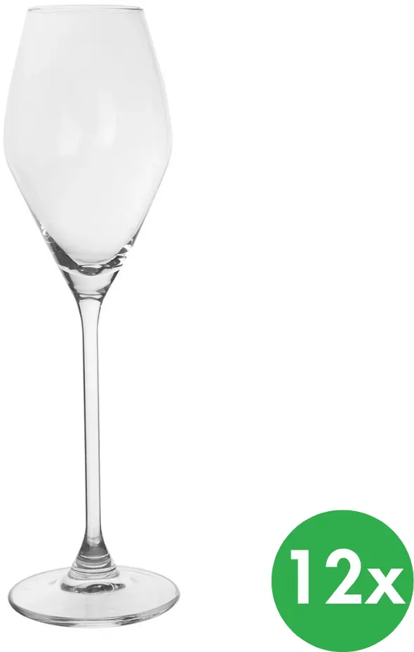 Prosecco-Glas 0,23 l, 12 Stück