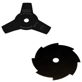 Ikra mogatec IKRA Benzin Freischneider IBF 31-4 mit Spule, 3- & 8-Zahn-Dickichtmesser, Schutzschild & Profi-Schultergurt