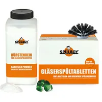 Spülboy Spülboy® Classic 48x Spültabletten 1kg Bürstenrein Bürstenkopf