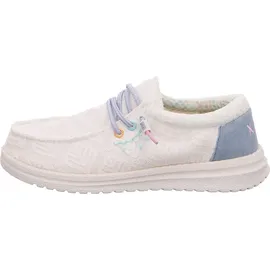 Fusion Mokassins Schnürschuhe in Weiß 41 EU