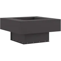 vidaXL Feuerschale Ø 60 cm Schwarz