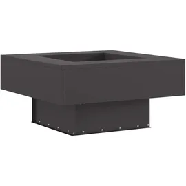 vidaXL Feuerschale Ø 60 cm Schwarz