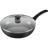 BALLARINI Schmorpfanne Bologna GRANITIUM 28 cm Keramikbeschichtung PFAS-frei Gla...