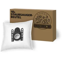 SAUG-FREUnDE | 10 Staubsaugerbeutel ähnlich zu ALDI QUIGG SI 104, SI104 (SF-SI3)