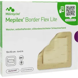 Mölnlycke Health Care GmbH Mepilex Border Flex Lite 10x10cm 5 st