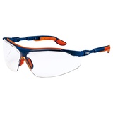 Uvex Protection Glasses "i-vo" blue-orange clear optidur NCH