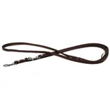 beeztees Trainingsleine Leder Braun 200x1,2 cm 736401