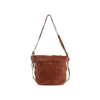 Harbour 2nd Cayenne Schultertasche Leder 32 cm charming cognac