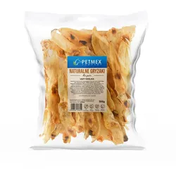 PETMEX Kaninchenohren 500g natürlicher Kauartikel für Hunde