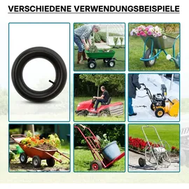 Wiltec Schlauch für den Rasenmäherreifen 15x6,00-6