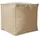 Green Bean Sitzsack-Hocker, Beige,