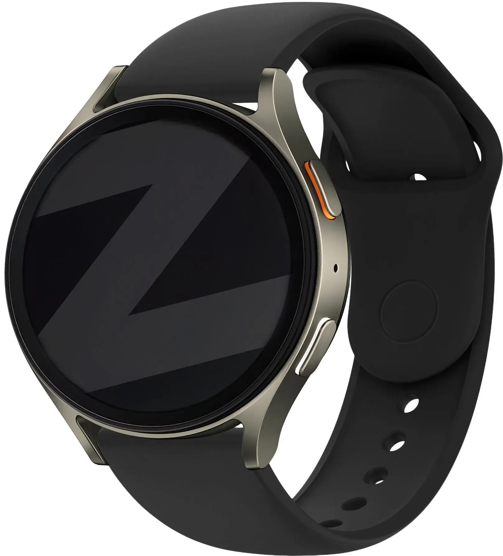 Bandz Noise Endeavour 2 Armband Silikon 'Easy Fit' für Noise Endeavour 2 - Schwarz - Druckknopf Verschluss