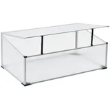 [en.casa] Horta Frühbeet 100 x 60 x 40 cm Transparent