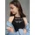 Bruno Banani Jerseykleid in schwarz | Gr.: 176/182