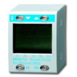 Busch-Timer Bedienelement für Universal-Zentraldimmer 6583