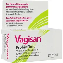 Dr. Wolff Vagisan ProbioFlora Milchsäure-Bakterien 8 St.