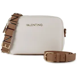 Valentino Alexia Umhängetasche Kunstleder Bianco/Cuoio