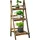 Outsunny Pflanzentreppe 40 x 37 x 93 cm Braun
