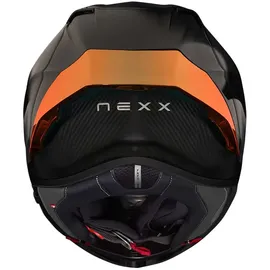 NEXX X.R3R Zero Pro 2 Integralhelm - Matt Schwarz/Rot / M