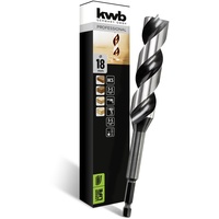 KWB 3-S Japan Schlangenbohrer 18 mm für Hart- und
