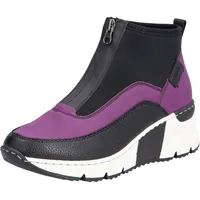 Rieker N6352 schwarz-lila 39