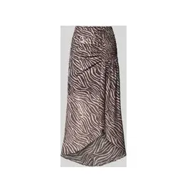 Iro Midirock Damen Floral Weiß 36