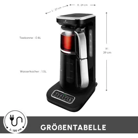 KARACA Caysever Robotea Pro 2 l Chrom