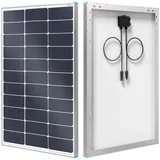 Renogy N-Type 16BB 100W Solarpanel, 12V 100 Watt Solarpanel 25% hocheffizient, PV-Modul-Ladegerät für Wohnmobil, Marine, Dach, Bauernhof, Batterie und andere netzunabhängige Anwendungen