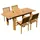 ASS Altenburger Teakholz Set 7-tlg. Natur
