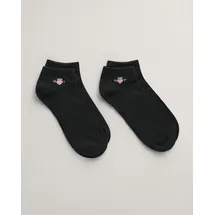 GANT Sneakersocken 2-Paar Schwarz 40-42