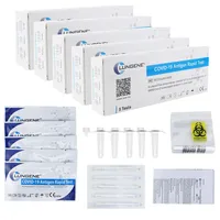 25 x Clungene Corona Schnelltest Selbsttest, Coronatests Nase Antigen Rapid Test, COVID-19 Antigen Rapid Test, Covid 19 Antigen Schnelltest(5er x 5)