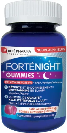 Forté Pharma FortéNight Für Den Schlaf 30 Gummies