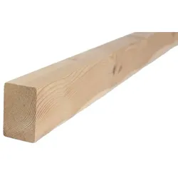 Terrassendielen Unterkonstruktion 4,5 x 6,8 x 400 cm – Terrassenholz aus Sibirische Lärche, naturbelassen – Terrassenunterbau – Terrassen Holzdielen
