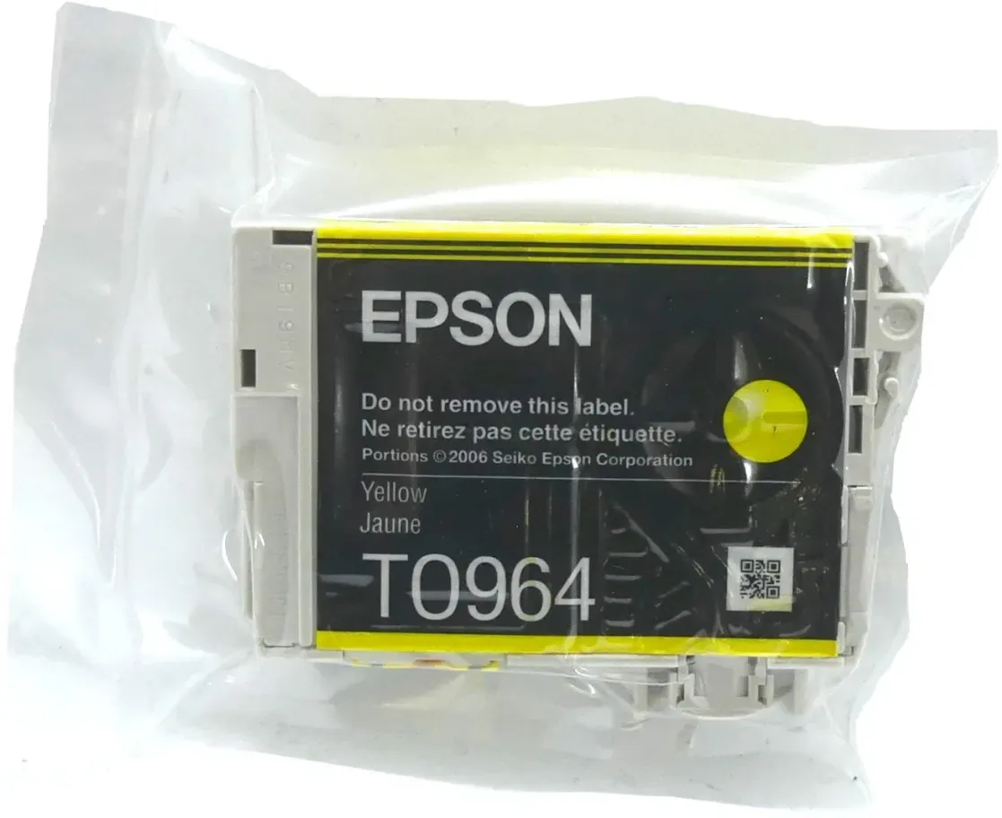 Original Epson Tinten Patrone T0964 gelb hell Stylus Photo R 2880 Blister