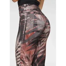 LASCANA Caprileggings Tropical sportlich Braun M