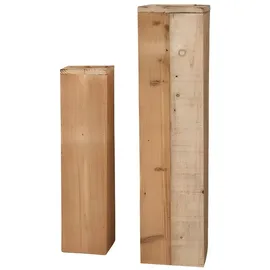 Dekoleidenschaft Dekosäule Rustikal 60 x 79 cm Holz