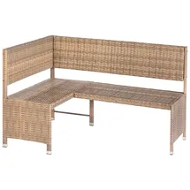 Merxx Eckbank 100 x 91 x 148 cm Beige/Grau