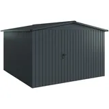 EcoStar Gerätehaus Euroline 3,33 x 3,25 m Anthrazitgrau