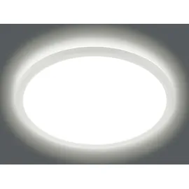 Blulaxa LED-Deckenleuchte, 18W, 3000K, 2200lm, warmweiß, IP20, weiß