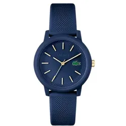 Lacoste für Damen. 2001271 Uhr 12.12 mit blauem Silikonarmband (OSFA), Lässig, Armbänder