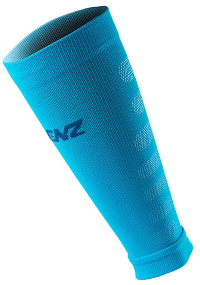 Lenz Compression 1.0 Socks Shin Sleeve, blauw, L