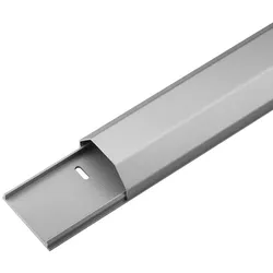 Aluminium-Kabelkanal 1,10m 55mm - Farbe: silber