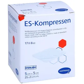 B2B Medical GmbH ES-KOMPRESSEN steril 5 x 5 cm 50 St.