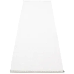 pappelina Mono Outdoor-Teppich - weiß 85 x 260cm