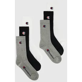 Champion Tennissocken 6er Pack Schwarz/Weiß/Grau 35-38