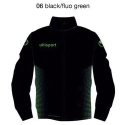 uhlsport Score Regenjacke Schwarz/Fluo Grün XXL