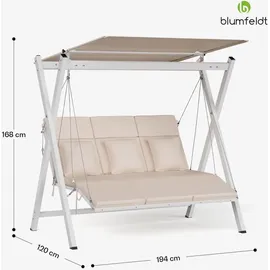 Blumfeldt FlexiSwing Beige 3-Sitzer
