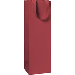 STEWO Flaschentragetasche Uni dunkelrot 2546 7842 96 36x11x10,5cm