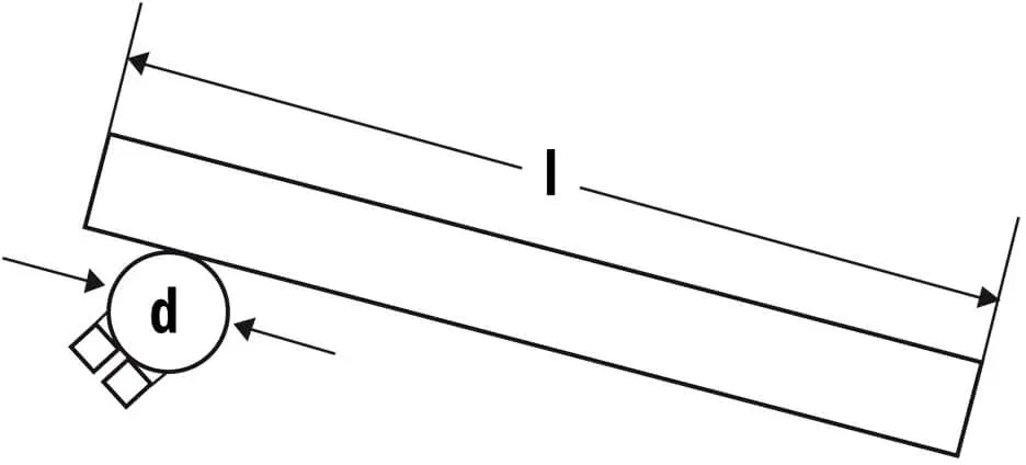 FEHLING Stummellenker Montage Gebelstandrohr 30 mm, Länge 265 mm, silber